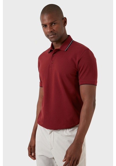 Exxe Erkek Polo Ex661-Bordo