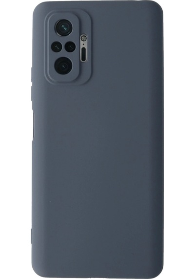 Uryport Xiaomi Redmi Note 10 Pro Kılıf Nano İçi Kadife Silikon - Gri