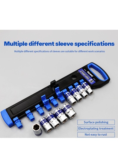 12 Parçalı Lokma Anahtar Seti + 1/2" Cırcır, Çelik Xl