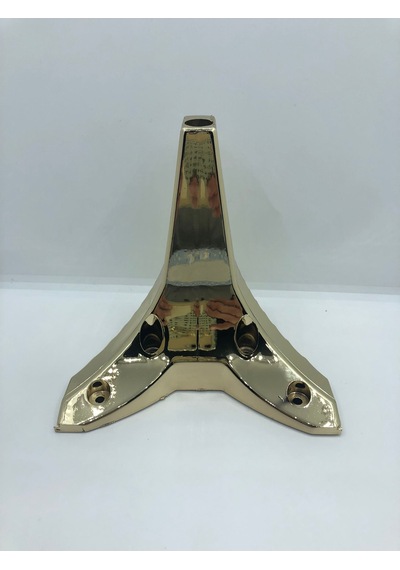 DEKORATİF, 15 CM GOLD KAPLAMA BAZA,KOLTUK,MOBİLYA AYAĞI (4 ADET)