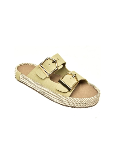 Fox Shoes U596030202 Ten Süet Kadın Terlik Ten-süet Ten Rengi