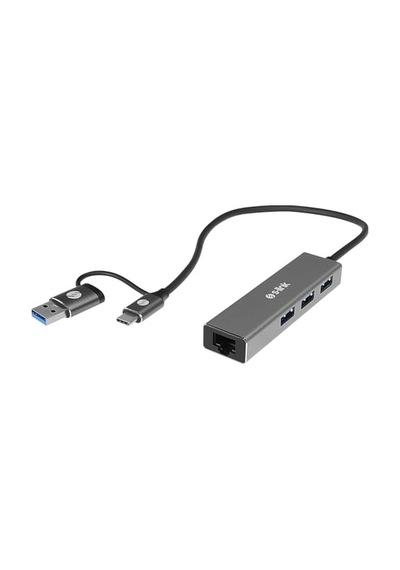 Swapp Sw-u332 Type-c &amp Usb3.0 1000mbps 3 Port Usb Gigabit Ethernet Adaptör