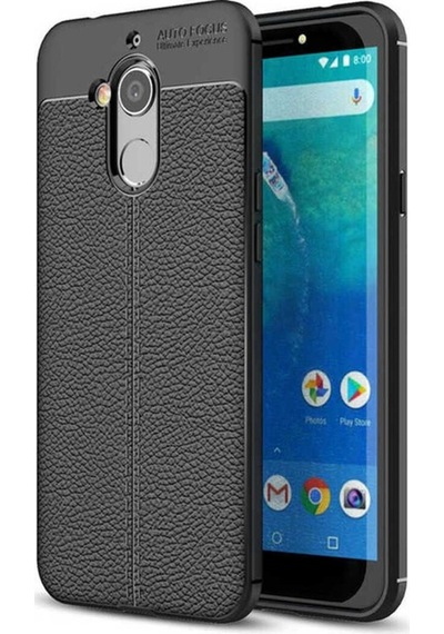 General Mobile 8 Go Kılıf Zore Niss Silikon Kapak Siyah