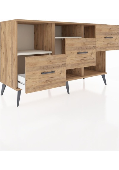 Hyperion Konsol 2 Raflı 3 Çekmeceli 132x44x83 Çam-aytaşı/çam Aytaşı/çam Hyperion Konsol 2 Raflı 3 Çekmeceli 132x44x83 Çam-aytaşı/çam Aytaşı/çam