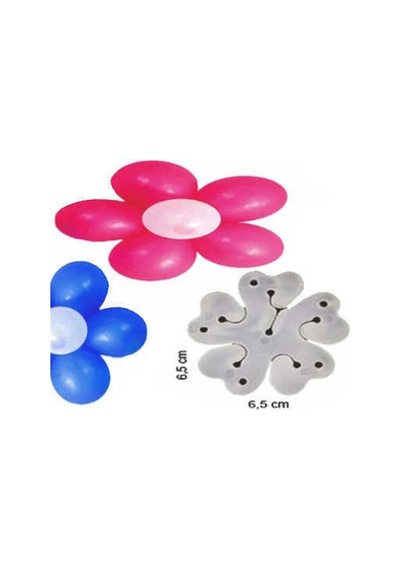 Balon Çiçek Yapma Aparatı Küçük 6.5 CM 6 Adet
