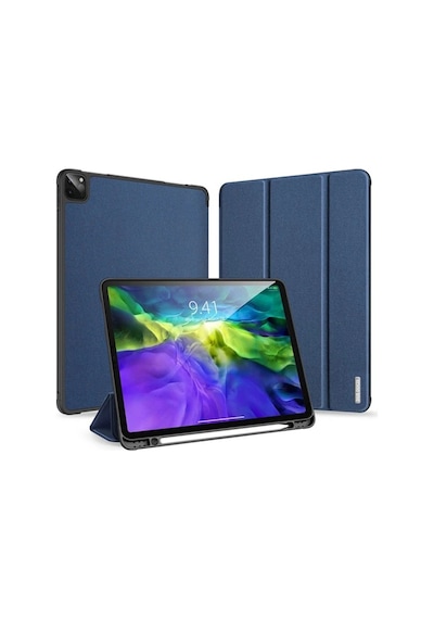 Dux Ducis İpad Pro 12.9 2021-2020-2018 Kılıf Kalem Yerli Soft Tpu Mıknatıslı Domo Series Kılıf- 57