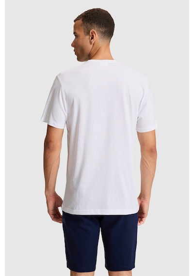 U.S. Polo Assn. U.s. Polo Assn. Erkek T-shirt Pu-9672 Beyaz