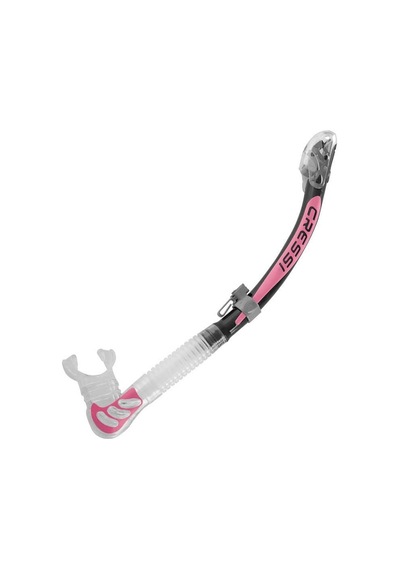 Cressi Alpha Ultra Dry Yetişkin Şnorkel Clear-black-pınk Tek Renk