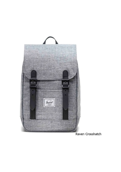 Herschel Retreat Mini Backpack Unısex Sırt 11398 Raven Crosshatch