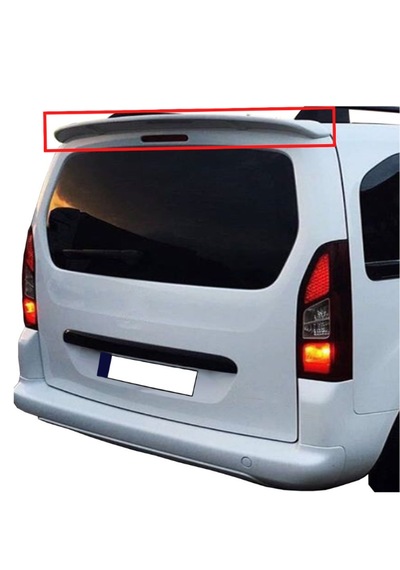 Berlingo Fiber Spoiler 2013-2026 Boyasız