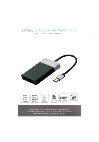 Romix Usb 3.0 Çoklu Kart Okuyucu  Xqd