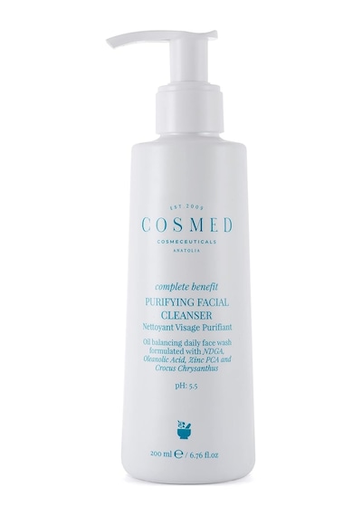 Cosmed Yağlı Ve Akne Eğilimli Ciltlere Özel Arındırıcı Yüz Temizleme Jeli Ph 5.5 Sku: Smg8690010423528