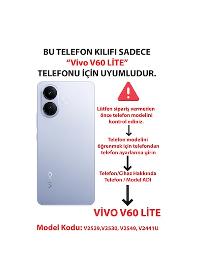Vivo V60 Lite Uyumlu Sevimli Kawaii Tavşan Ve Havuç Desenli Krem Baskılı Silikon Kılıf