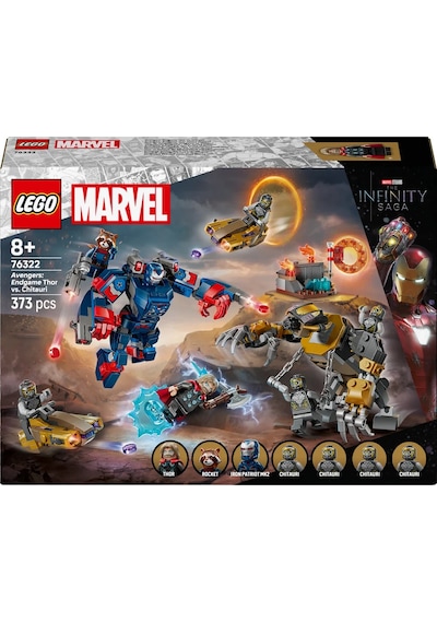 LEGO® ǀ Marvel Avengers: Endgame Thor, Chitauri'ye Karşı 76322 - 8 Yaş ve Üzeri Çocuklar için Yaratıcı Oyuncak Yapım Seti (373 Parça) LEGO® ǀ Marvel Avengers: Endgame Thor, Chitauri'ye Karşı 76322 - 8 Yaş ve Üzeri Çocuklar için Yaratıcı Oyuncak Yapım Seti (373 Parça)