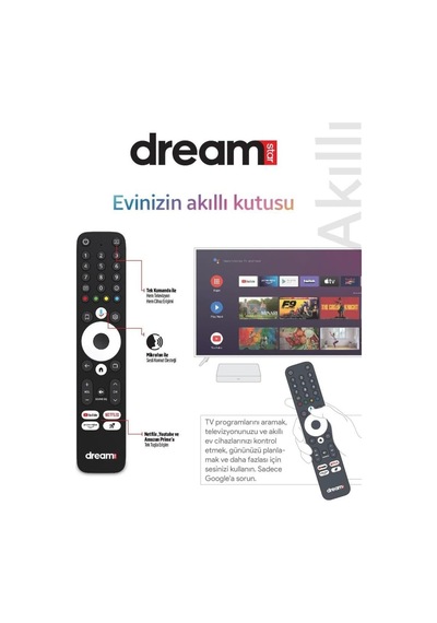 Nova Android Tv Box 2gb Ram 32gb Hafıza Google Lisanslı