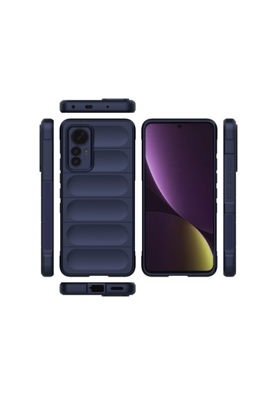 Xiaomi Mi 12 Lite Uyumlu Kılıf Optimum Silikon - Lacivert