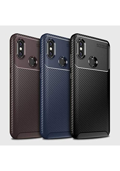 Xiaomi Mi 8 Kilif Karbon Tasarim Negro Silikon Kapak 405801038