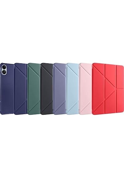 Xiaomi Redmi Pad Pro / Poco Pad 12.1inç Kılıf Kalem Bölmeli Trifolding Case Düz Redmi Pad Değildir Kılıf
