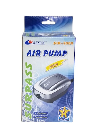 Resun Air 2000 Tek Çıkışlı Akvaryum Hava Motoru 1.8 Lt/Dakika