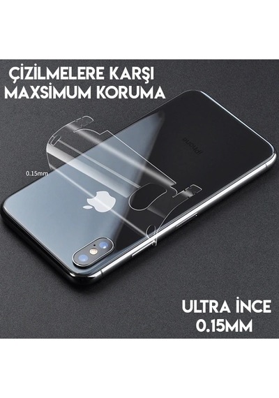 Apple iPhone Uyumlu 11 Pro Max 6.5 Hidrojel Hayalet Arka Yan Tam Kaplama Koruyucu Film - 5775