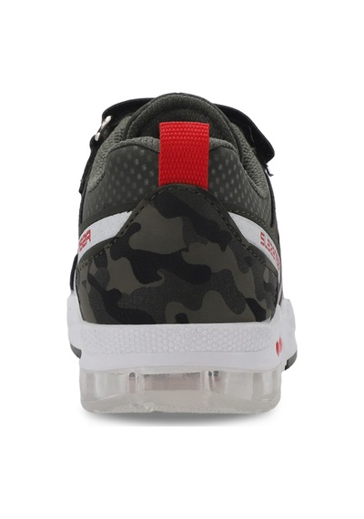 Slazenger Elıps Unisex Çocuk Haki Kamuflaj Sneaker Haki Kamuflaj