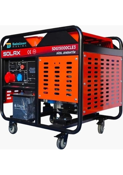 Solax SDG15000CLE3 15KW Trifaze Marşlı Dizel Jeneratör