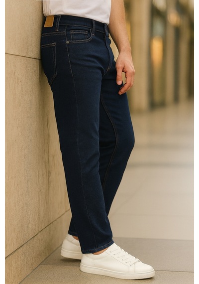 Cedy Denim Regular Fit Jean Martin Yüksek Bel Standart Kesim Esnek Kot Pantolon C336 Mavi Cedy Denim Regular Fit Jean Martin Yüksek Bel Standart Kesim Esnek Kot Pantolon C336 Mavi