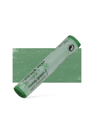 Schmincke : Artist Soft Pastel Boya : 076 B Mossy Green 2