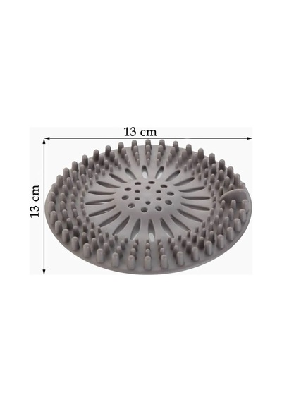 Süzgeçli Silikon Lavabo Ve Küvet Tıkacı Yuvarlak Lavabo Tıkacı Süzgeç Banyo Süzgeç- Ecolux Silikon Diğer