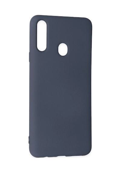 Newface - 68 - Samsung Uyumlu Galaxy A20s Kılıf Nano İçi Kadife Silikon - Spt-gld - - Gri