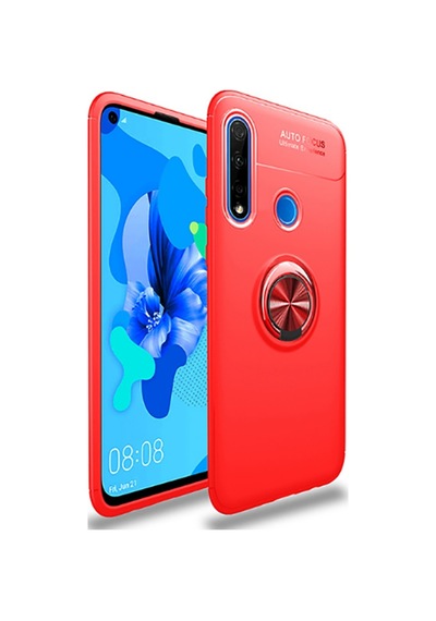 Huawei P40 Lite E Kilif Yüzüklü Magnetli Ravel Case 406652826