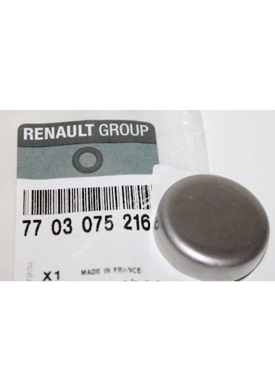 Renault Clio 2 - Megane 2 - Laguna 2 - Kango Motor Blok Su Tapası