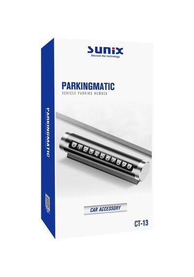 Sunix Metal Araç İçi Telefon Numaratörü Ct-13 Siyah