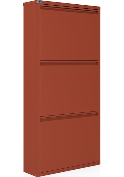 Ceha 3'lü Metal Ayakkabılık - Taba K.AYK-3 /AB8004 Ceha 3'lü Metal Ayakkabılık - Taba K.AYK-3 /AB8004