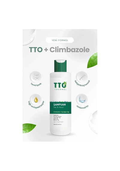 Tto Thermal Saç Ve Vücut Şampuanı 250 Ml Kepekli - Yağlı