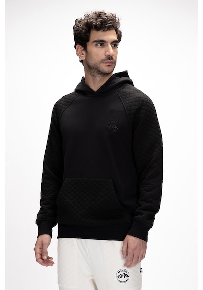 Bad Bear Grass Si Yah Kapüşonlu Erkek Sweatshirt Siyah
