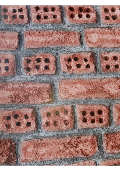 Kiremit/taş Desenli 3 Boyutlu Hava Alabilen Silinebilir Duvar Kağıdı 5 M² Diğer