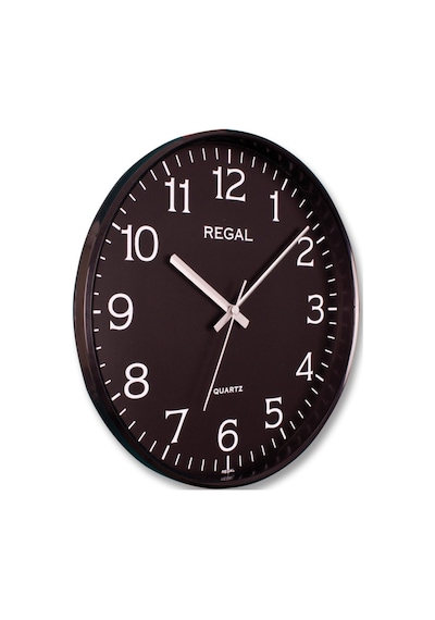 Regal0250 Bb Ince Çerçeve Slim Duvar Saati (289181467) Siyah
