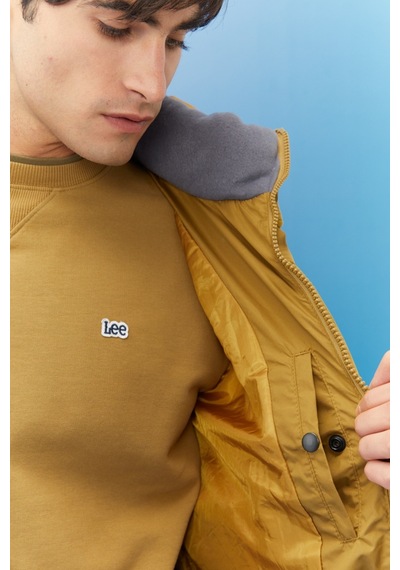 Lee Regular Fit Normal Kesim Kapüşonlu Hardal Şişme Mont L88Bny210 Hardal