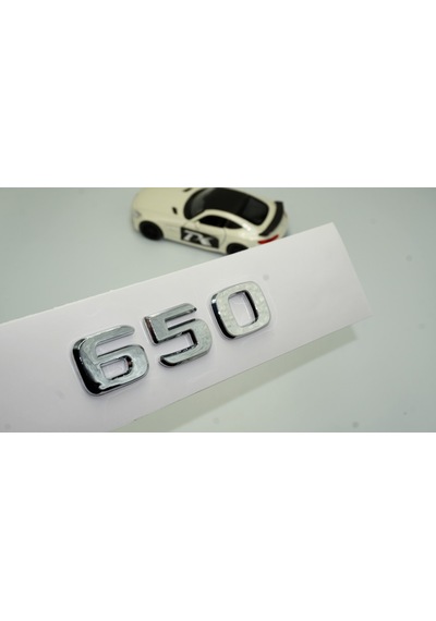 Dk Benz 650 Brabus Bagaj Krom Abs 3m 3d Yazı Logo