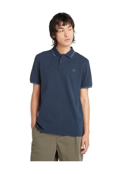 Timberland Tipped Pique Short Sleeve Polo Erkek T-shirt Tb0a5w4y4331 001