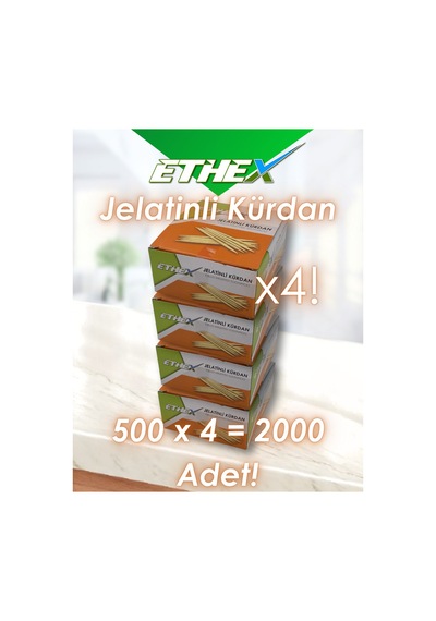 Jelatinli Kürdan - 500 X 4 2000 Adet - 693423779