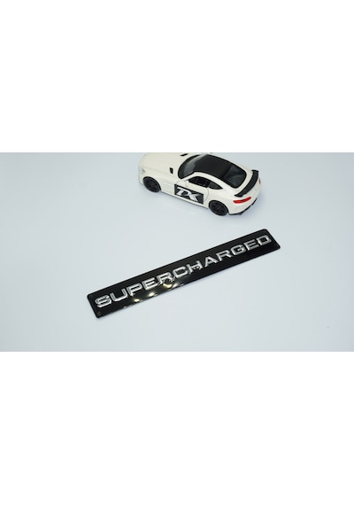 Dk Tuning Supercharged Bagaj Siyah Logo Arma Range Rover İle Uyum