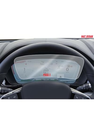 Byd Seal U Dm-i Hayalet Gösterge Ve Multimedya Uyumlu Mat Ekran Koruyucu
