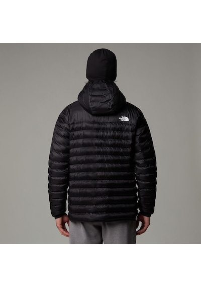 Siyah The North Face Erkek Kaz Tüyü Mont Terra Peak Hoodie Nf0a88 001