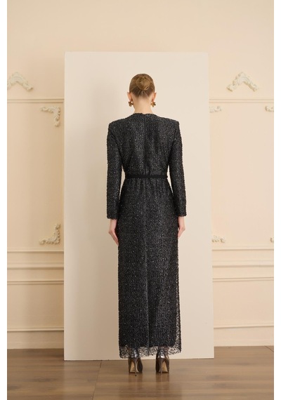 Senna Irene Dress Siyah Siyah