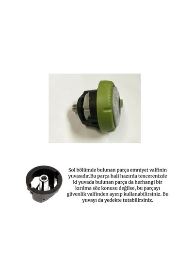 Tefal Düdüklü Tencere Emniyet Valfi - Ss-7122010438 / P2530739 / Secure 5 Genel