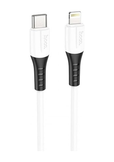 Hoco X82 20 W Type-C To Lightning Hızlı Şarj Data Kablosu Beyaz