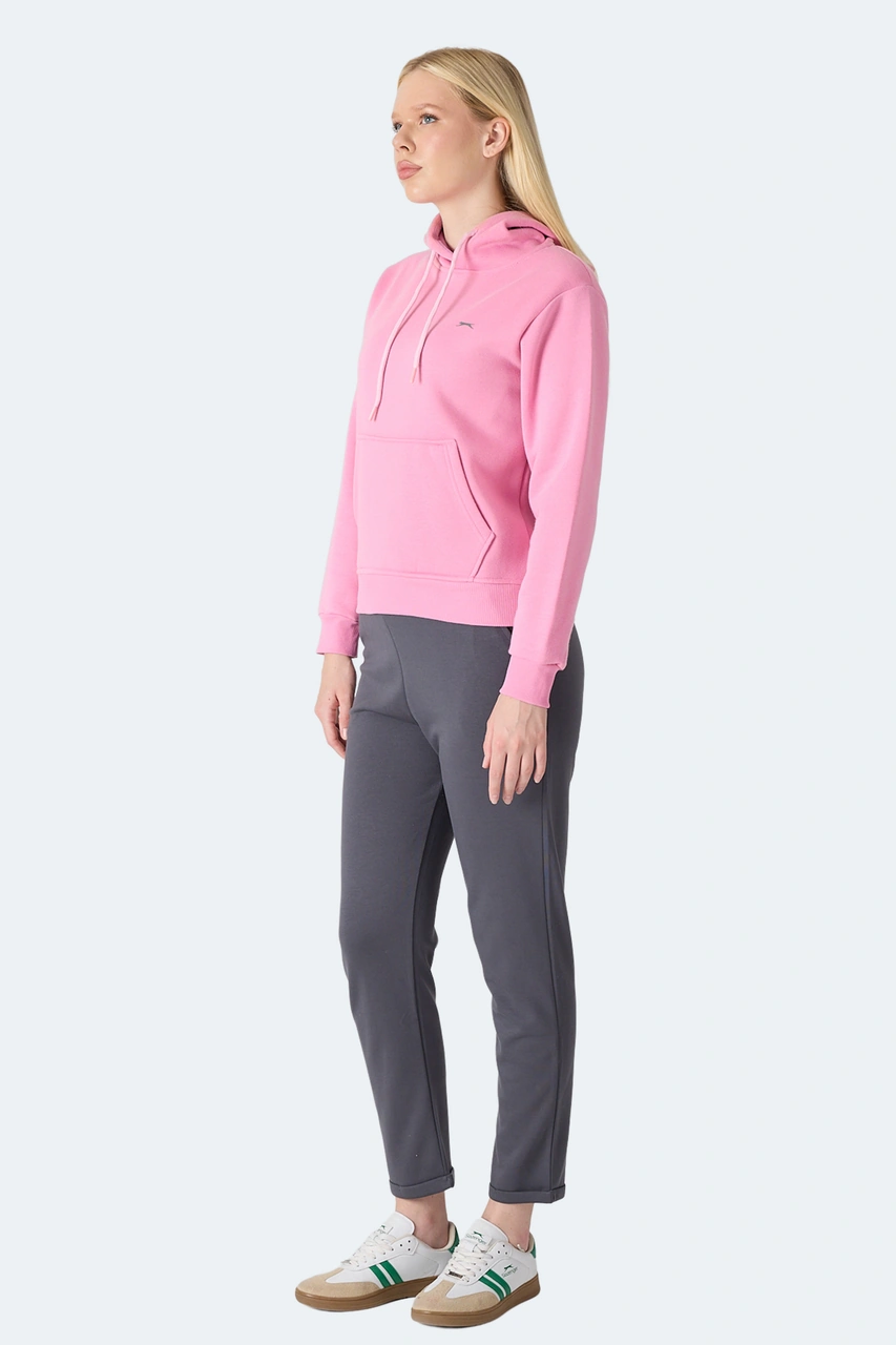 Slazenger Mısty I Kadın Pembe Sweatshirt Pembe
