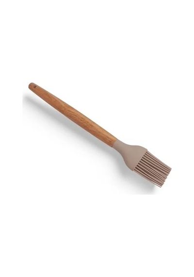 Bambu Saplı Silikon Fırça, Uzun 27 Cm, 3 Renk Seçenekli